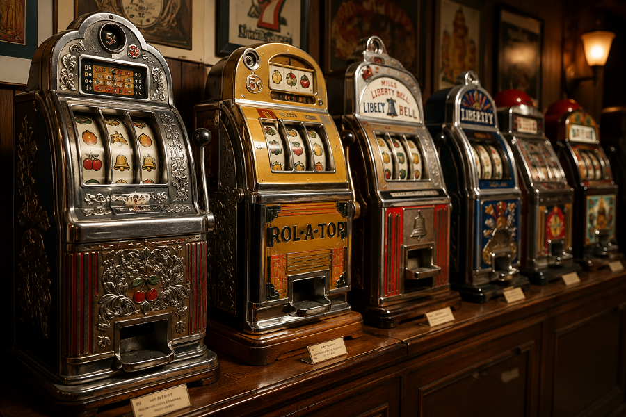 Oldtimer-Themen-Spielautomaten
